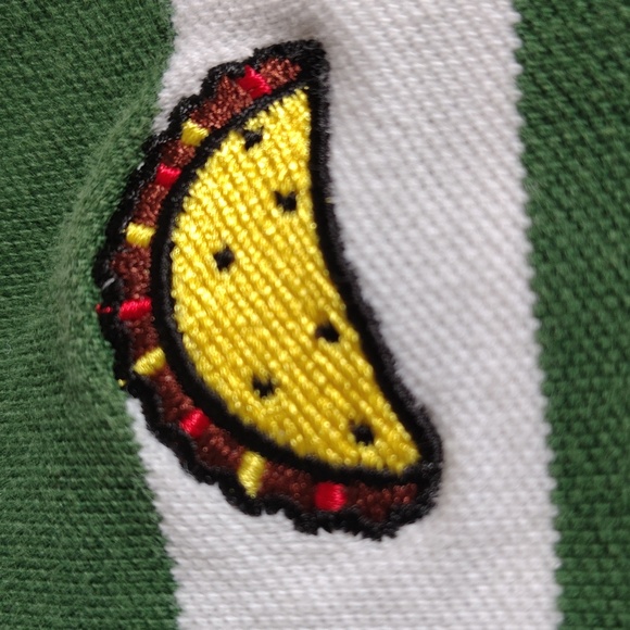 VINTAGE Odd Future Tyler the Creator Shirt OFWGTKA Striped Rugby Polo Large Mens - Picture 3 of 12